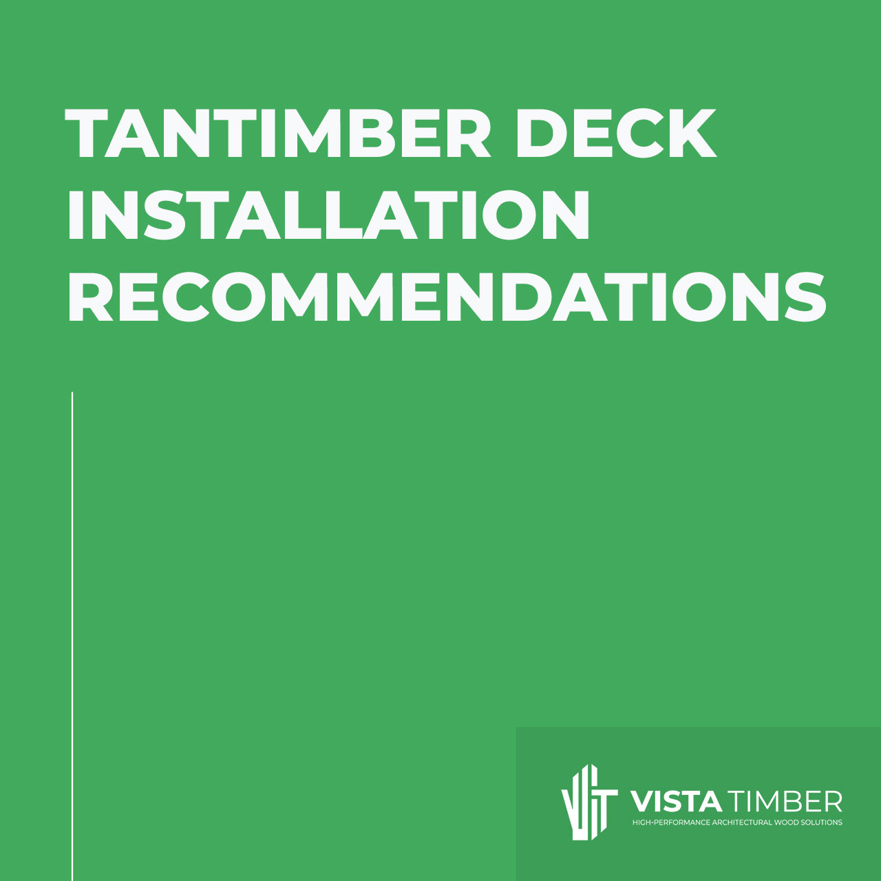 decking installation guide