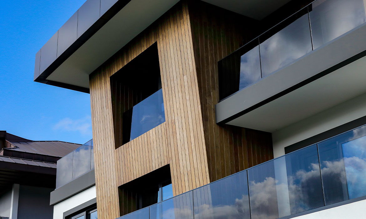 thermowood ash cladding