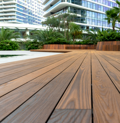 thermowood ash decking