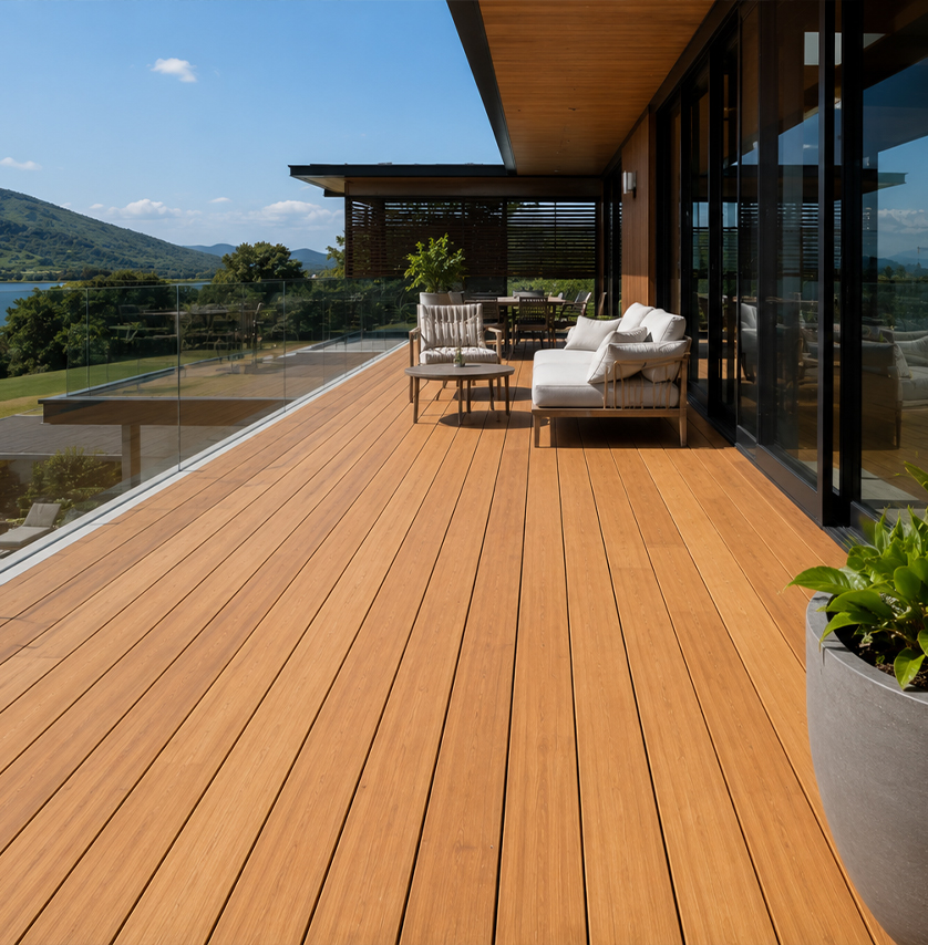 hardwood garapa decking