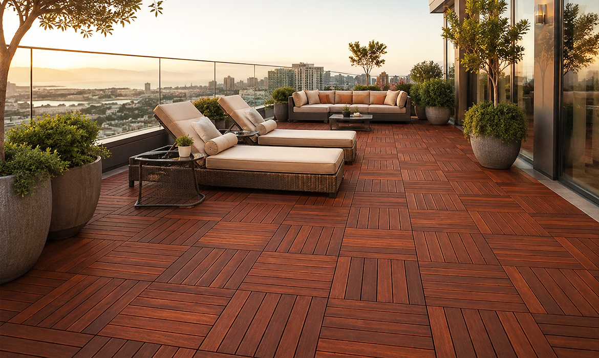 tile deck ipe